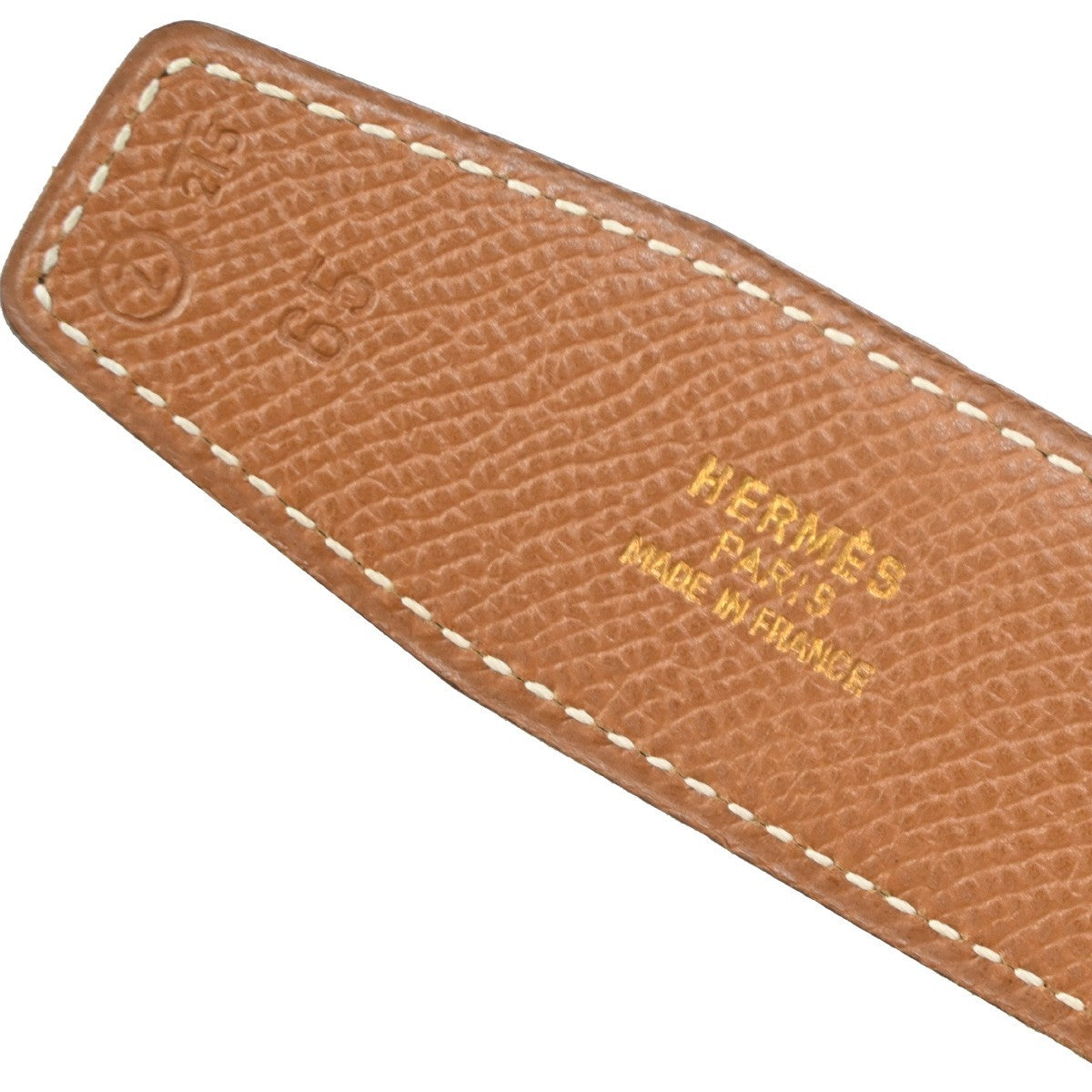 Hermes Constance Reversible Belt Leather, Black, Leather, Belt