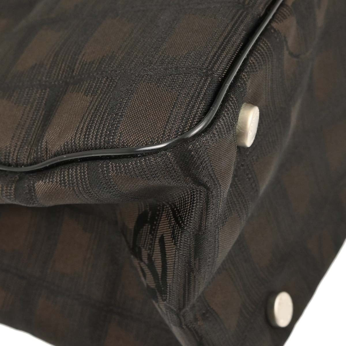 Chanel Travel Line Nylon, Brown, Nylon, Tote Bag
