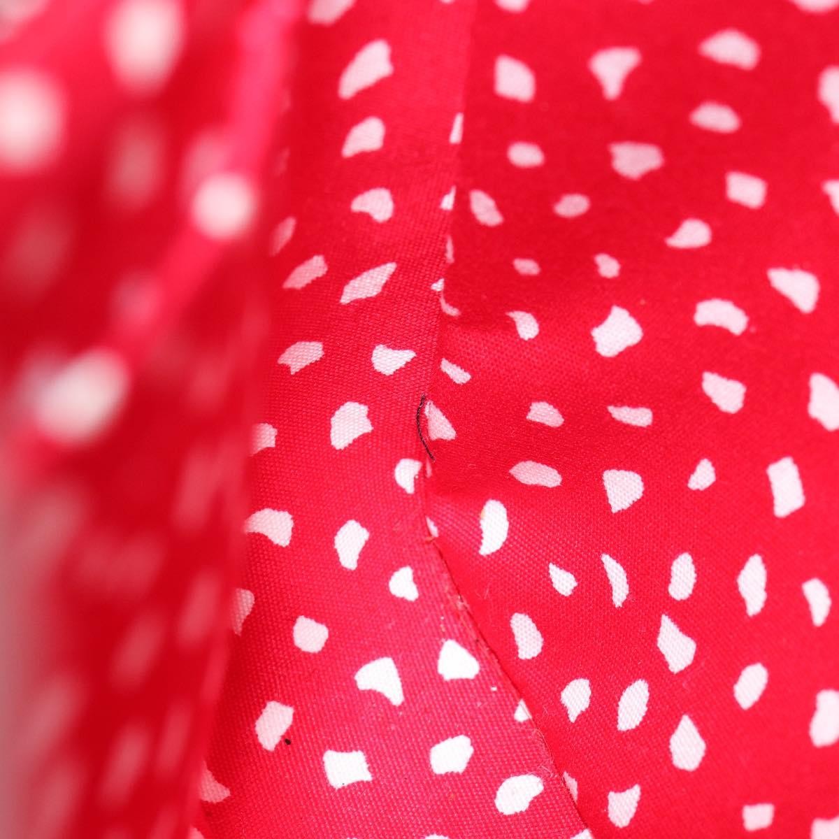 Louis Vuitton Pochette Accessoires Yayoi Kusama Painted Dots Monogram vernis, Red, Patent Leather, Clutch