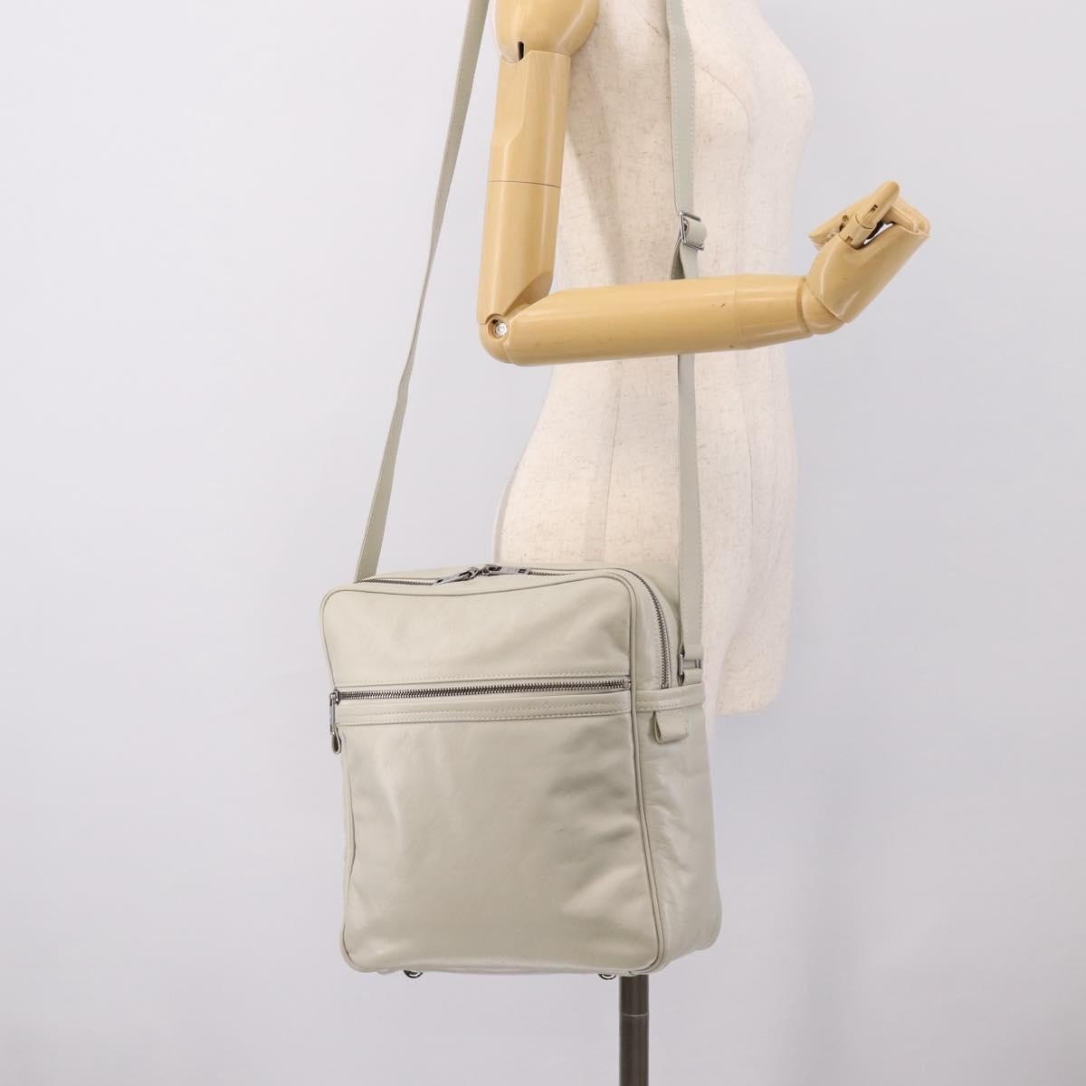Louis Vuitton Clarkson Messenger Monogram Differ Leather, White, Canvas, Shoulder Bag
