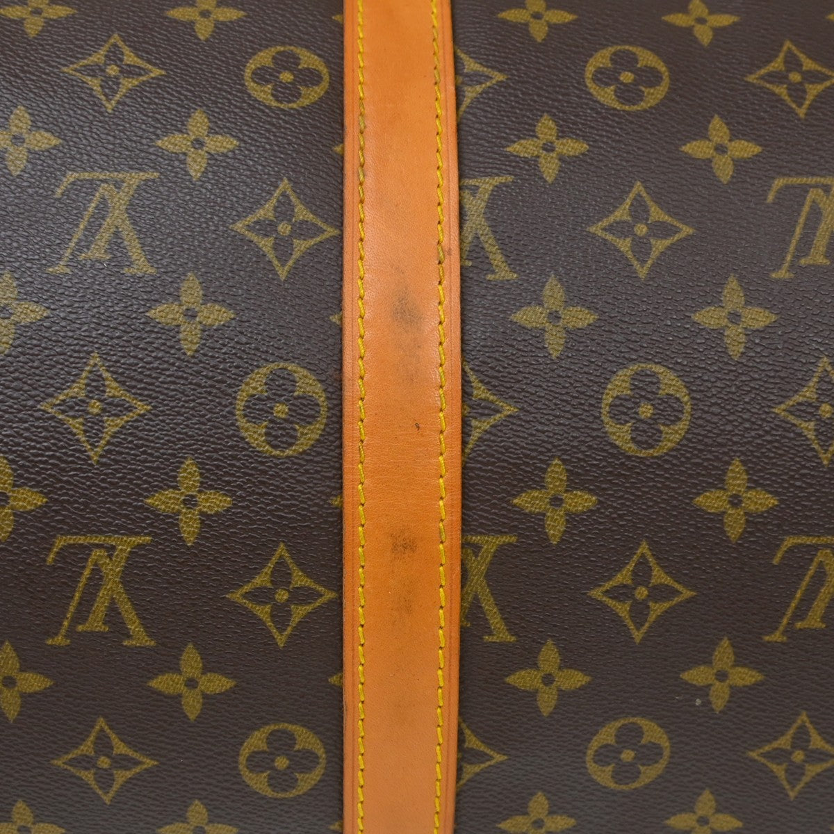 Louis Vuitton Keepall Monogram Canvas, Brown, Canvas, Travel Bag