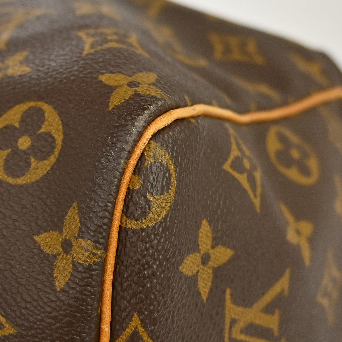 Louis Vuitton Keepall Monogram, Brown, Canvas, Travel Bag