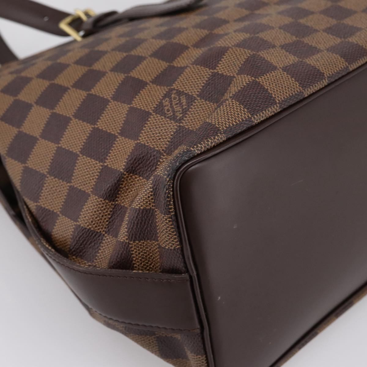 Louis Vuitton Chelsea Damier, Brown, Canvas, Handbag