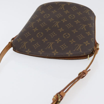 Louis Vuitton Drouot Monogram Canvas, Brown, Canvas, Shoulder Bag