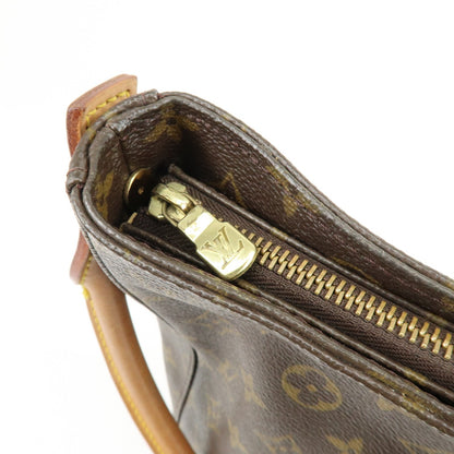 Louis Vuitton Looping Monogram Canvas, Brown, Canvas, Handbag