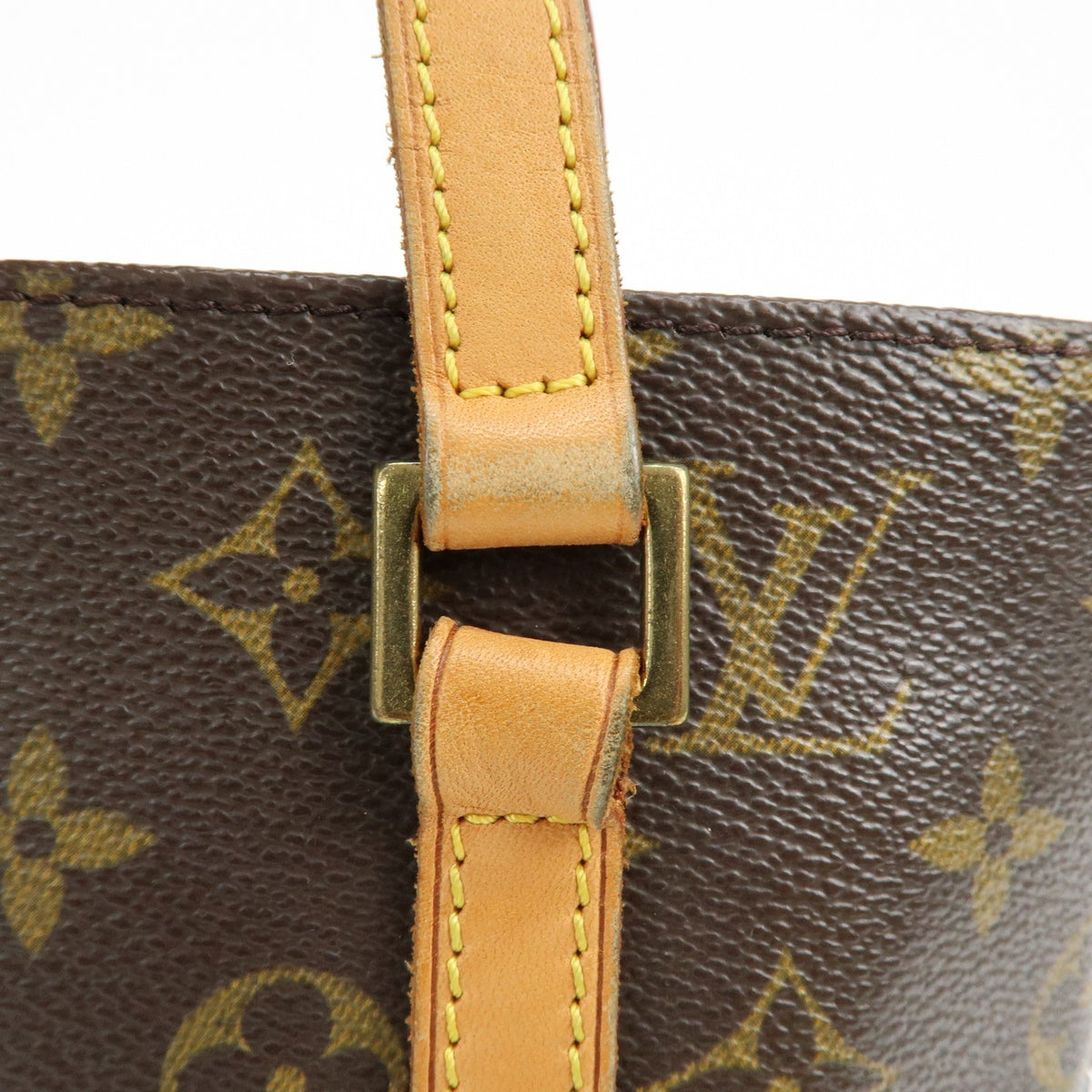 Louis Vuitton Vavin Monogram Empreinte Leather, Brown, Canvas, Tote Bag