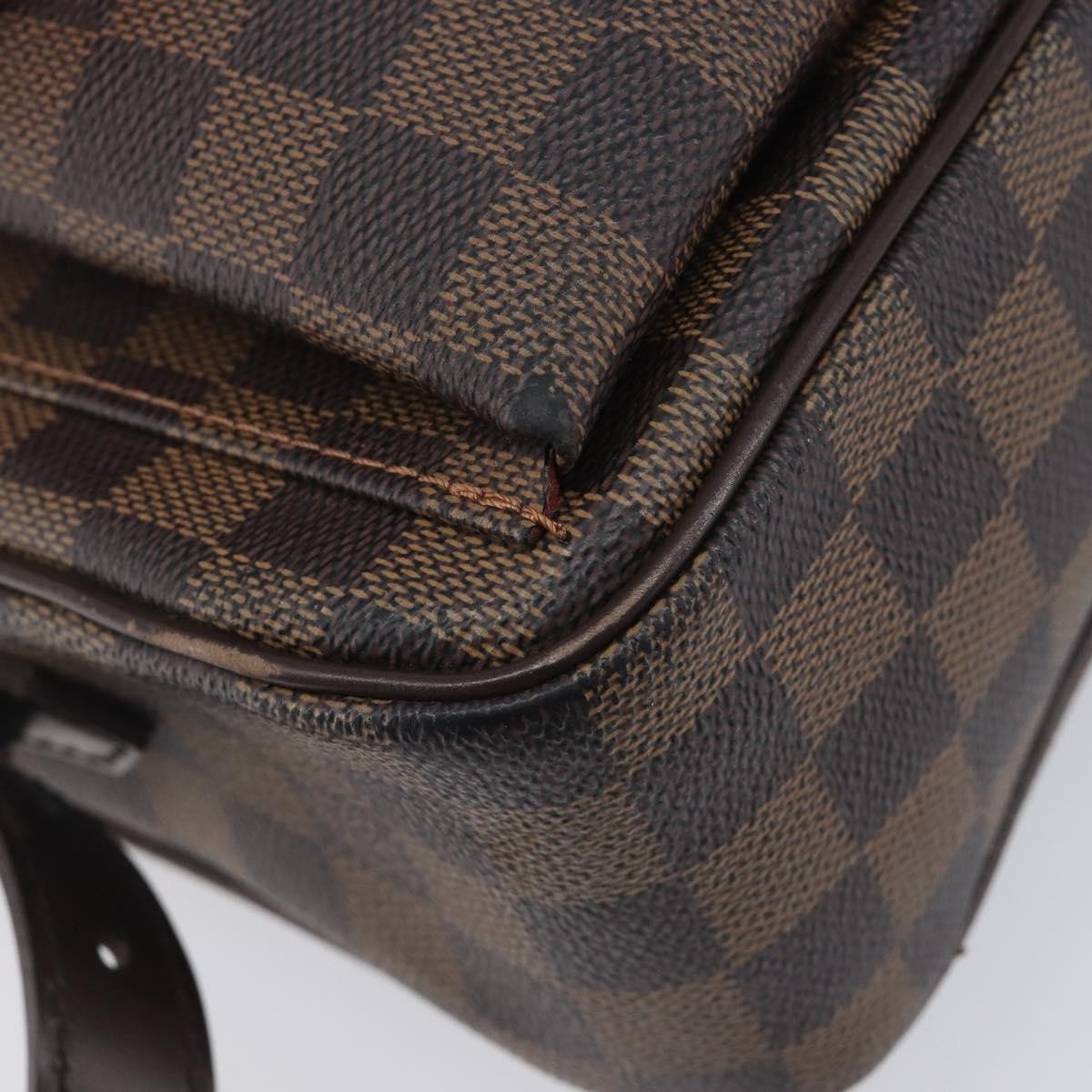 Louis Vuitton Ravello Damier, Brown, Canvas, Handbag
