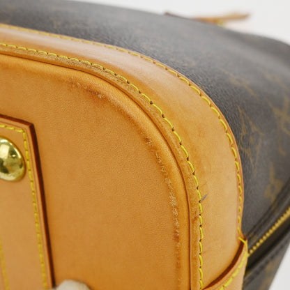 Louis Vuitton Alma Monogram Canvas, Brown, Canvas, Handbag