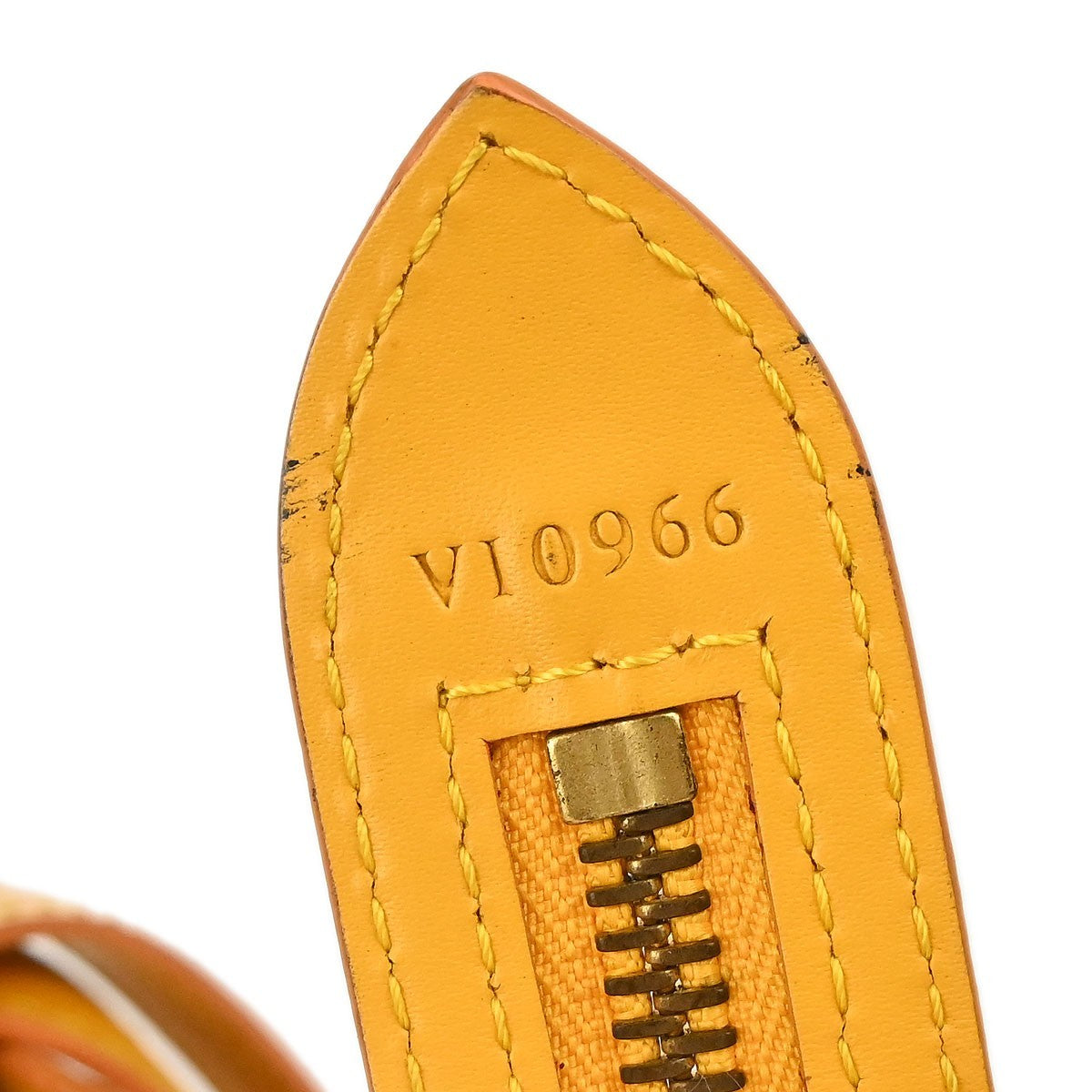 Louis Vuitton Saint Jacques Epi Leather, Yellow, Leather, Shoulder Bag