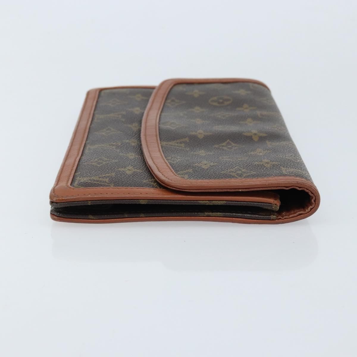Louis Vuitton Dame Pochette Monogram Canvas, Brown, Canvas, Clutch