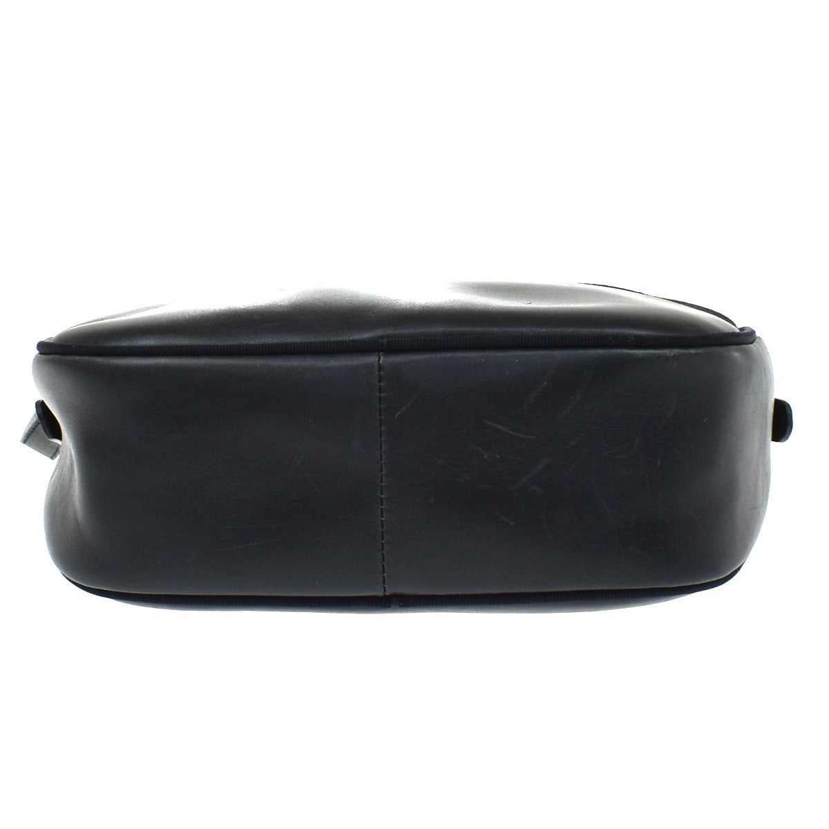 Salvatore Ferragamo Vara Bow Camera Leather, Navy, Leather, Shoulder Bag