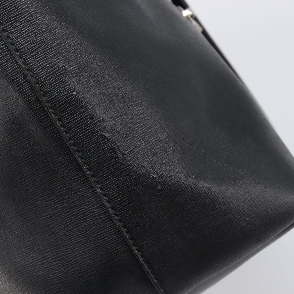 Fendi Monster Roll Leather, Black, Leather, Tote Bag