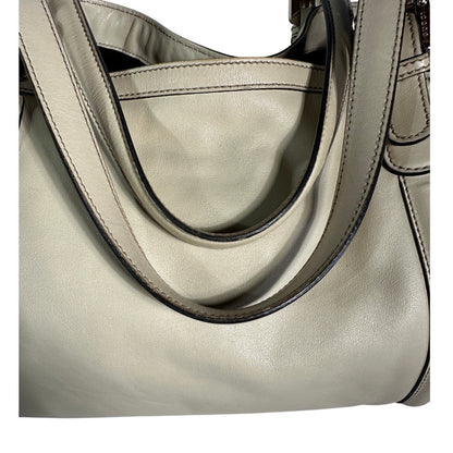 GUCCI Britt Tote Bag Calfskin Leather