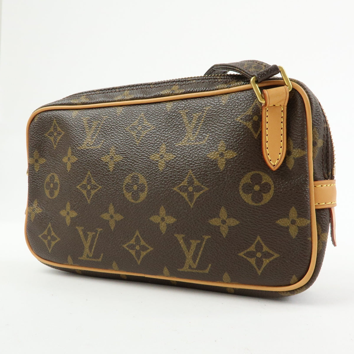 Louis Vuitton Pochette Marly Bandouliere Monogram Canvas, Brown, Canvas, Handbag