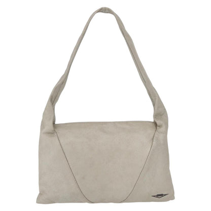 Bottega Veneta Shoulder Leather, Gray, Leather, Shoulder Bag
