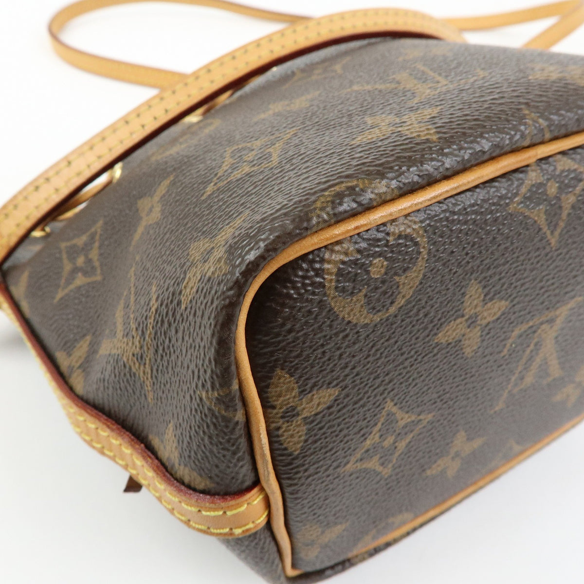 Louis Vuitton Noe Monogram Canvas, Brown, Canvas, Shoulder Bag