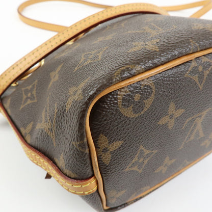 Louis Vuitton Noe Monogram Canvas, Brown, Canvas, Shoulder Bag