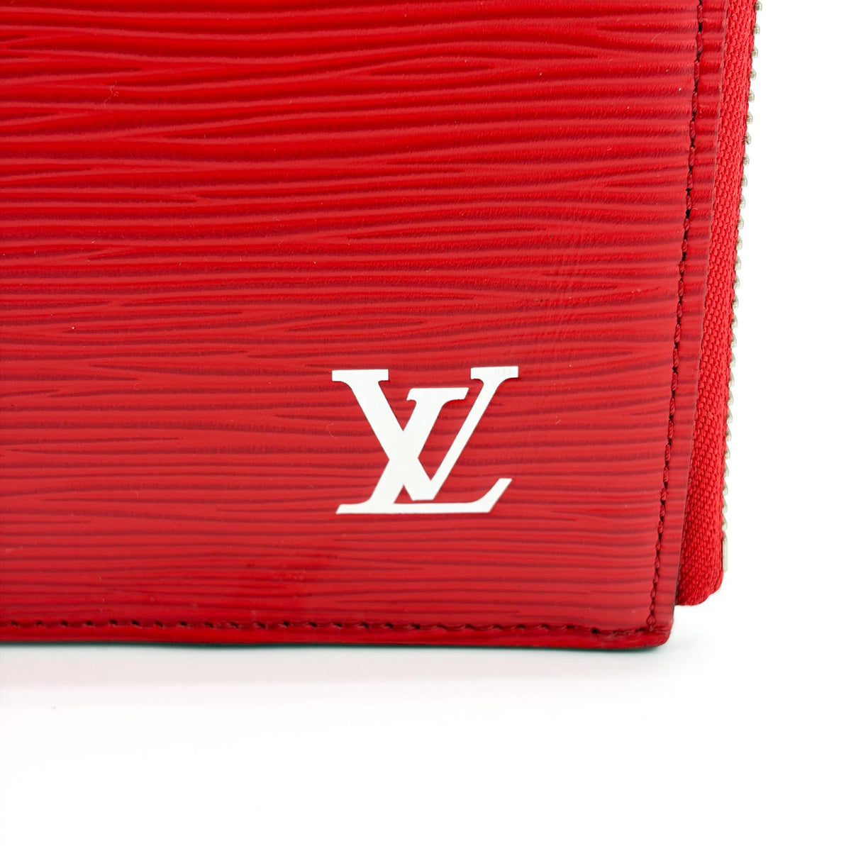 Louis Vuitton Pochette Jour Limited Edition Supreme Epi Leather, Red, Leather, Clutch