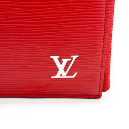 Louis Vuitton Pochette Jour Limited Edition Supreme Epi Leather, Red, Leather, Clutch