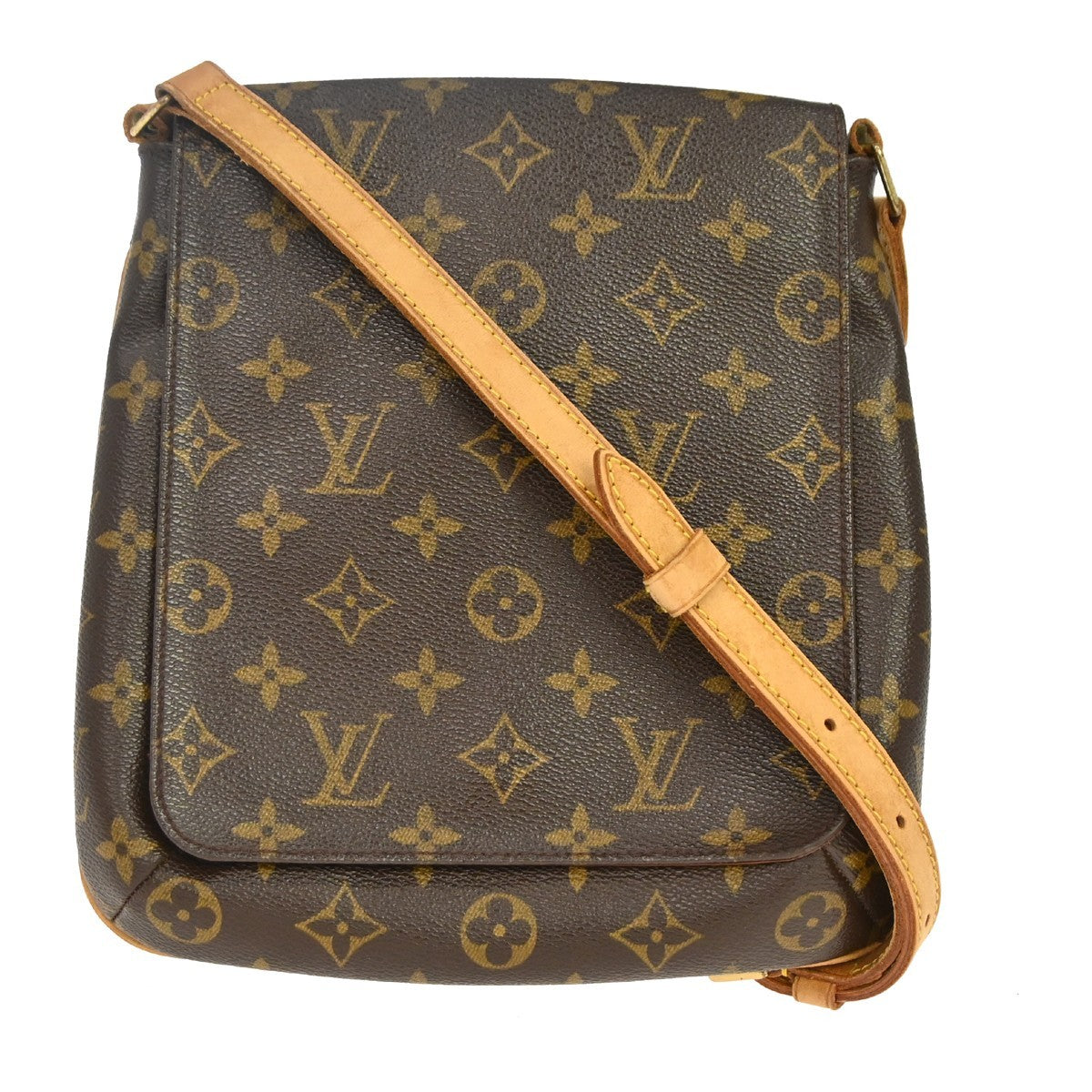 Louis Vuitton Musette Salsa Monogram Canvas, Brown, Canvas, Shoulder Bag