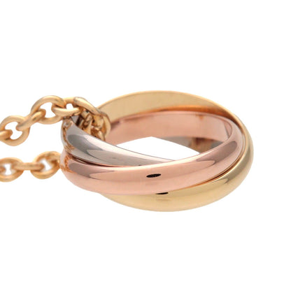 Cartier Trinity Choker 18K Tricolor Gold, Gold, Gold, Necklace