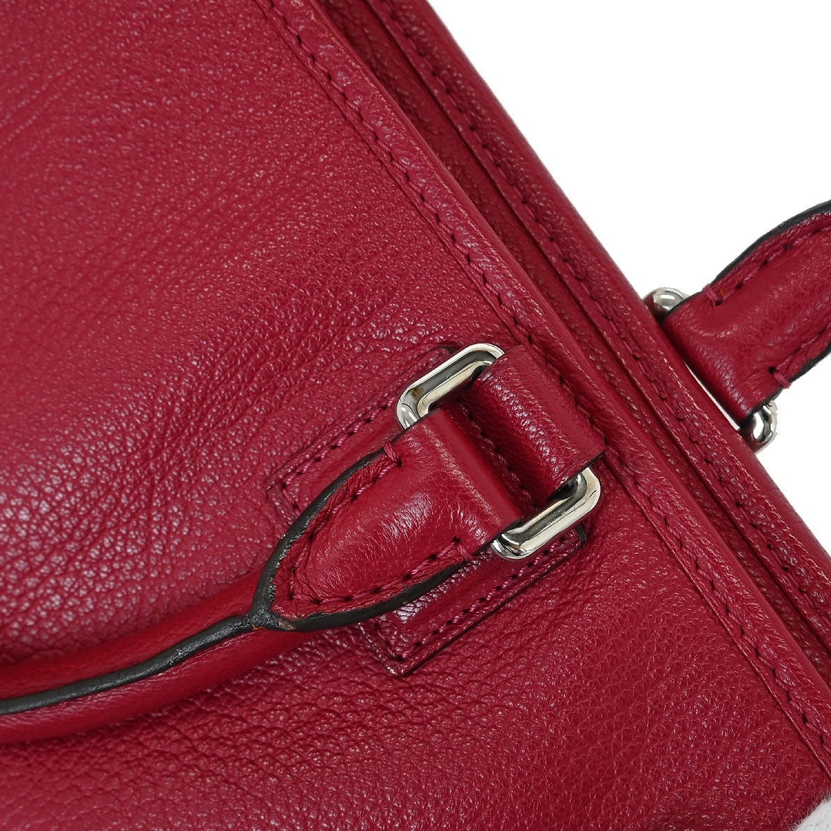 Loewe Amazona Leather, Red, Leather, Handbag