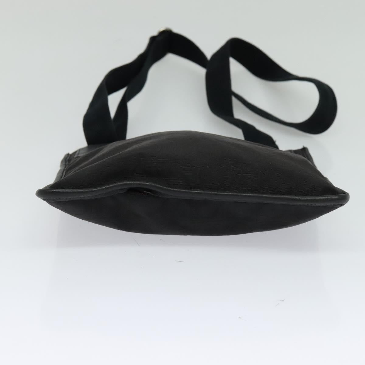 Salvatore Ferragamo Vintage Nylon, Black, Nylon, Shoulder Bag