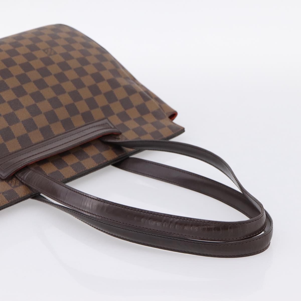 Louis Vuitton Parioli Damier Ebene, Brown, Canvas, Shoulder Bag