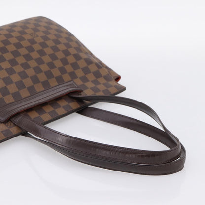 Louis Vuitton Parioli Damier Ebene, Brown, Canvas, Shoulder Bag