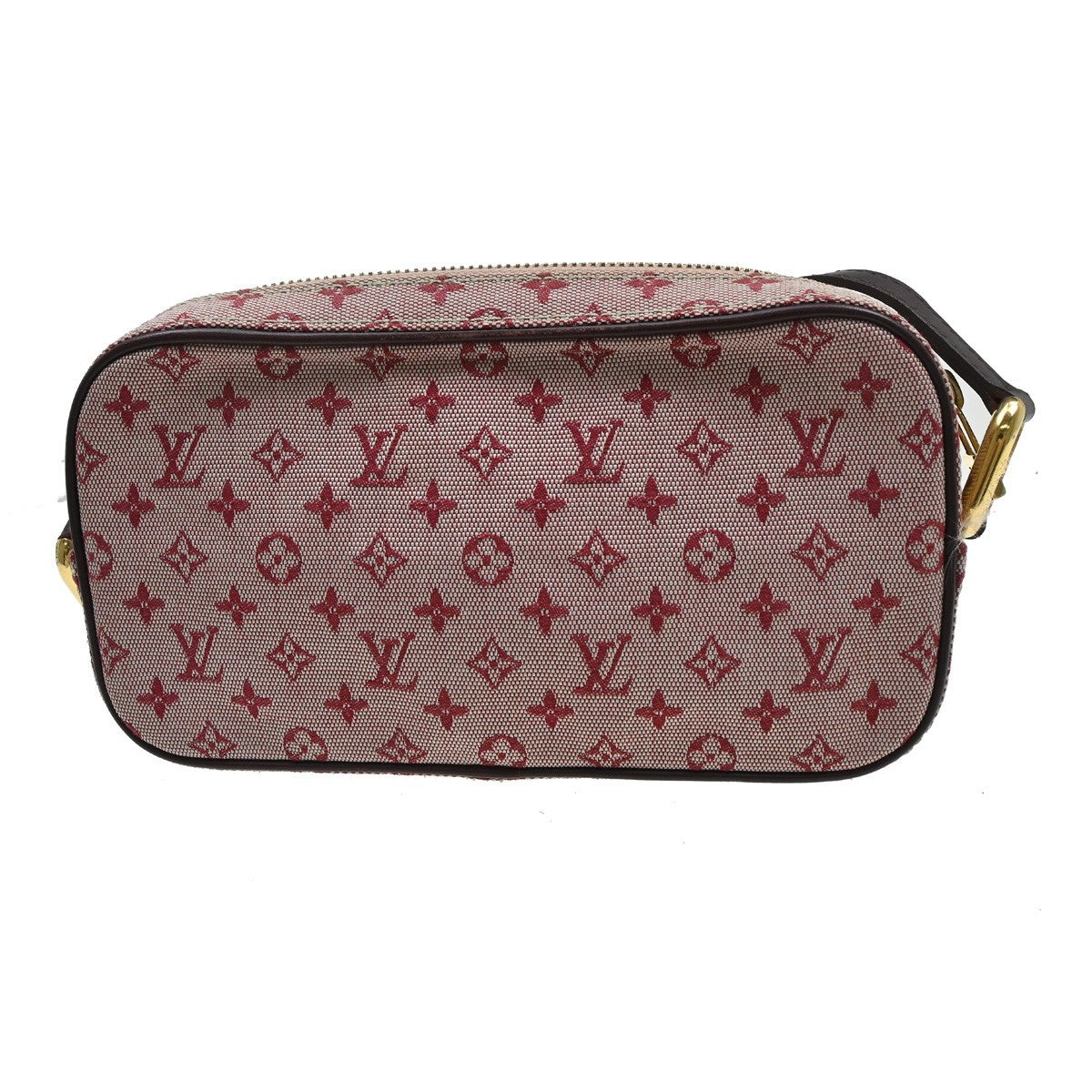 Louis Vuitton Juliette Mini Lin, Red, Canvas, Shoulder Bag