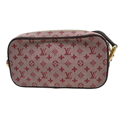 Louis Vuitton Juliette Mini Lin, Red, Canvas, Shoulder Bag