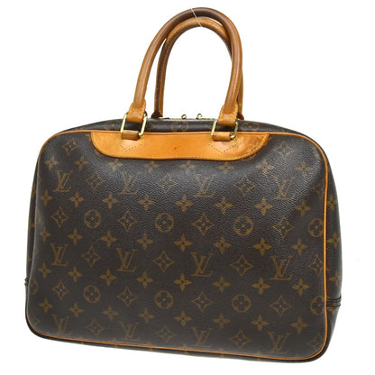 Louis Vuitton Deauville Monogram, Brown, Canvas, Handbag