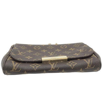 Louis Vuitton Favorite Monogram Canvas, Brown, Canvas, Crossbody Bag