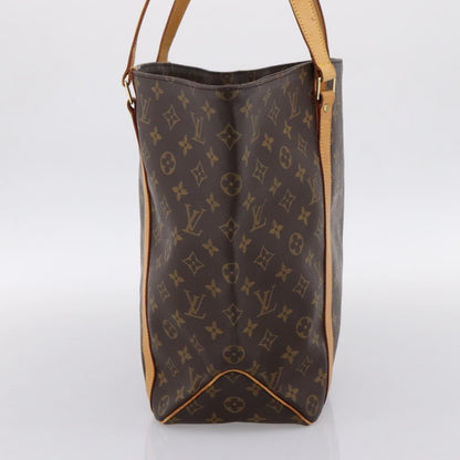 Louis Vuitton Shopping Sac Monogram Canvas, Brown, Canvas, Handbag
