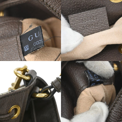 Gucci Ophidia Bucket GG Coated Canvas, Brown, Canvas, Handbag