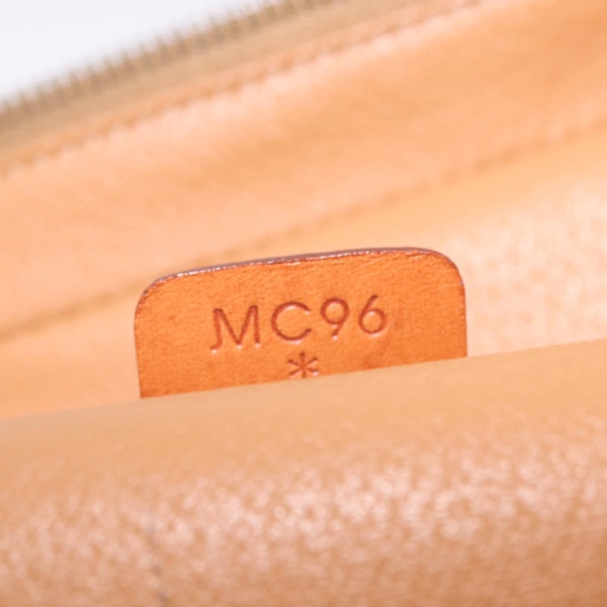 Celine Macadam Vanity Canvas, Brown, Canvas, Clutch