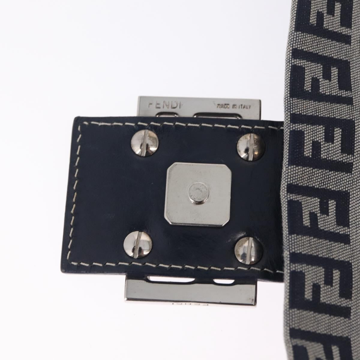 Fendi Fendi mamma baguette Monogram Canvas, Navy, Canvas, Handbag
