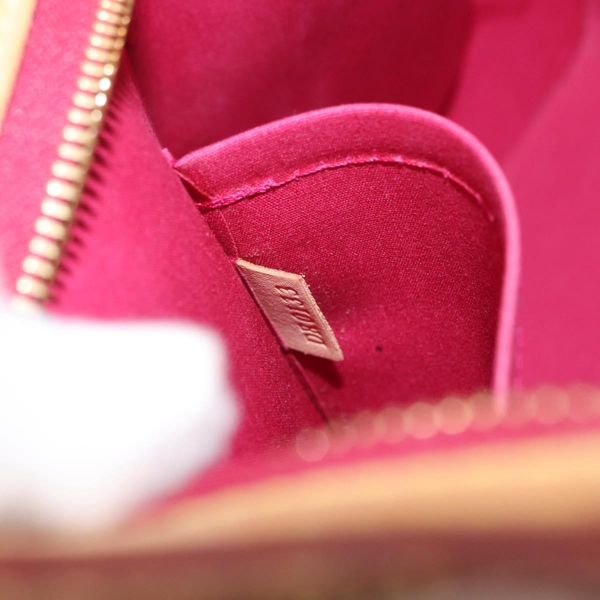 Louis Vuitton Blair Monogram Vernis, Pink, Patent Leather, Handbag