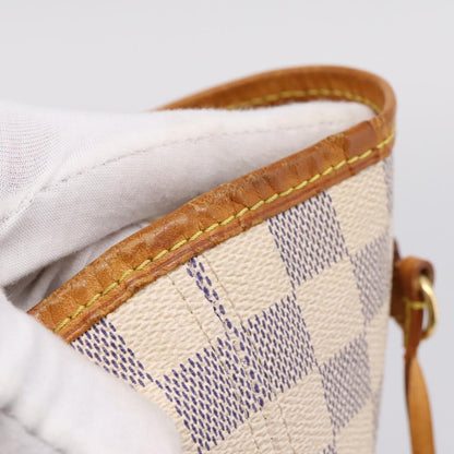 Louis Vuitton Neverfull Damier, Beige, Canvas, Tote Bag