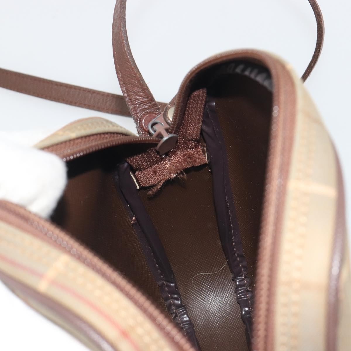 Burberry Nova Check Shoulder Bag Canvas, Beige, Canvas, Shoulder Bag