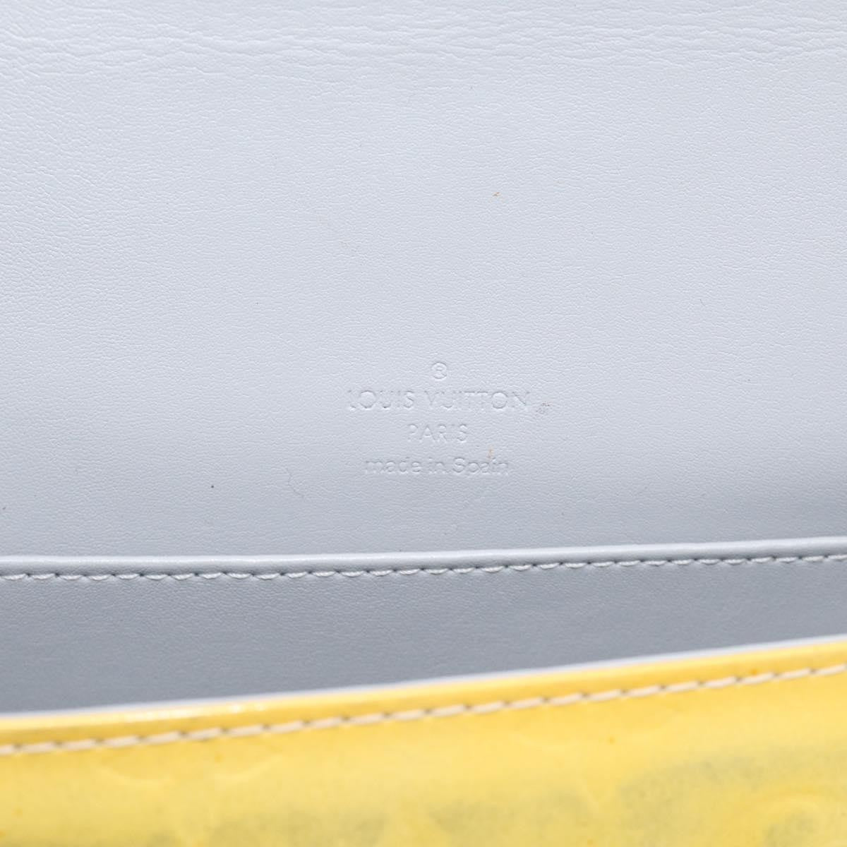 Louis Vuitton Thompson Street Monogram Vernis, Yellow, Patent Leather, Shoulder Bag