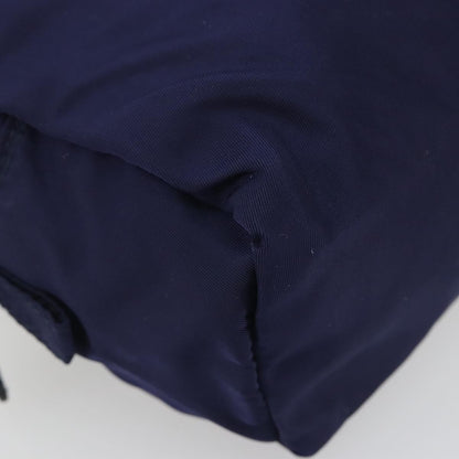Prada Pouch Nylon, Navy, Nylon, Clutch