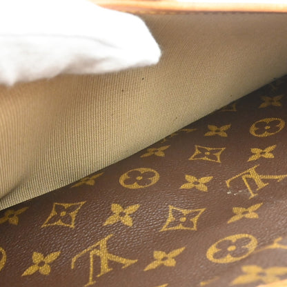 Louis Vuitton Deauville Monogram, Brown, Canvas, Handbag