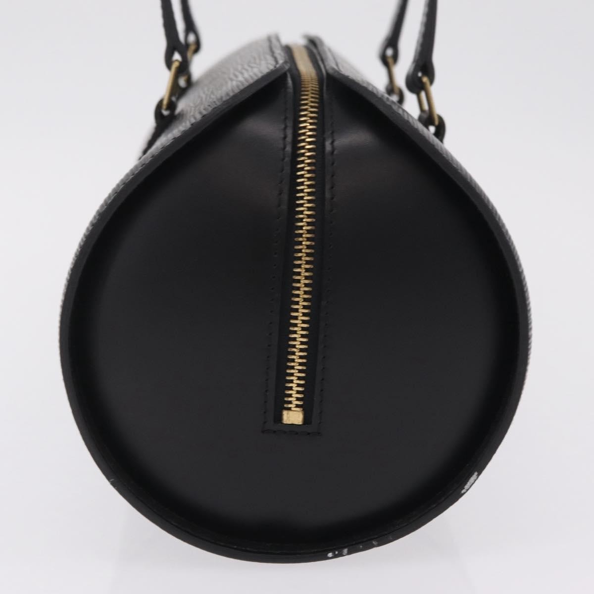 Louis Vuitton Soufflot Epi Leather, Black, Leather, Tote Bag