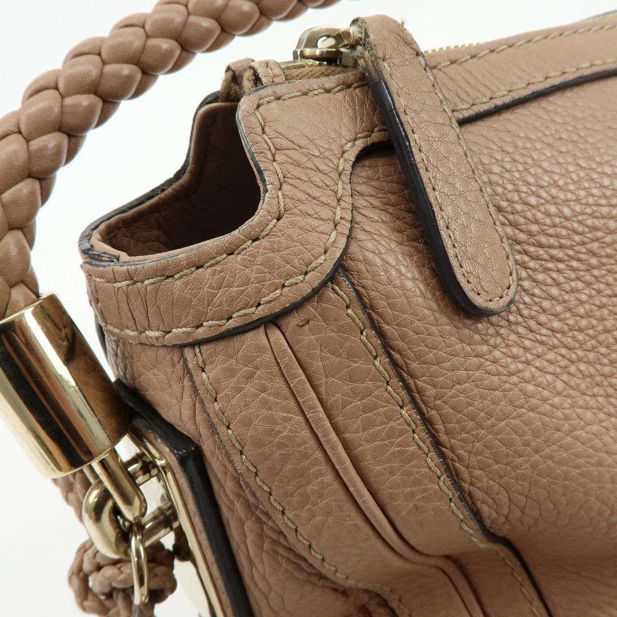 Gucci Bella Hobo Leather, Pink, Leather, Shoulder Bag