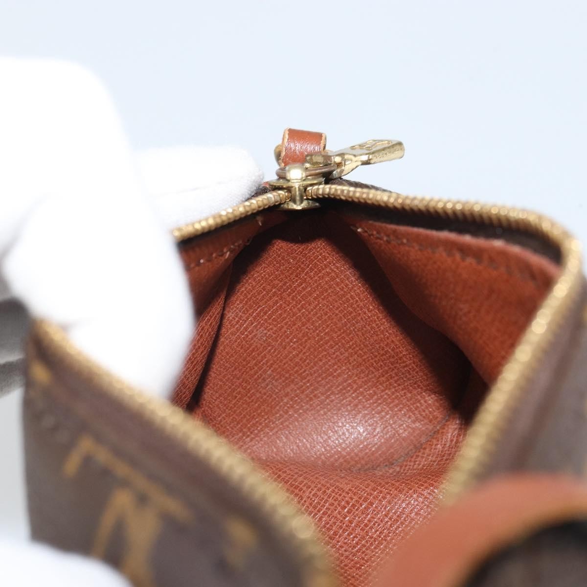 Louis Vuitton Papillon Pochette Monogram Canvas, Brown, Canvas, Clutch