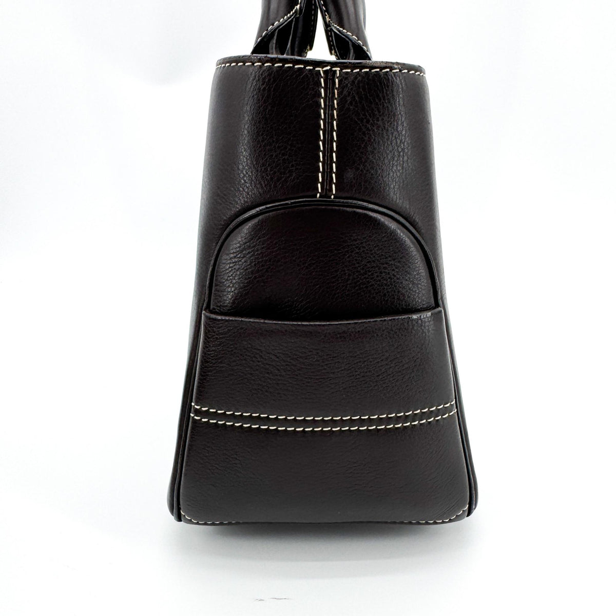 Celine Boogie Calfskin, Black, Leather, Handbag