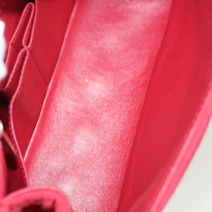 Chanel Chain Flap Shoulder Bag Suede, PINK, SUEDE, Shoulder bag