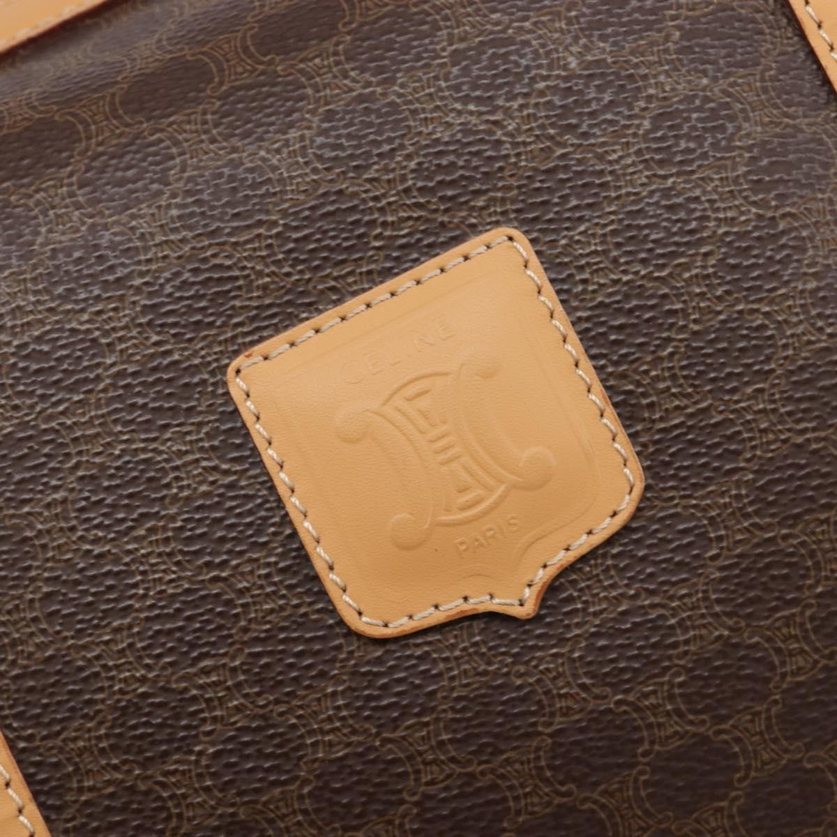 Celine Handbag Canvas, Brown, Canvas, Handbag