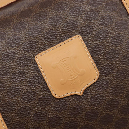 Celine Handbag Canvas, Brown, Canvas, Handbag